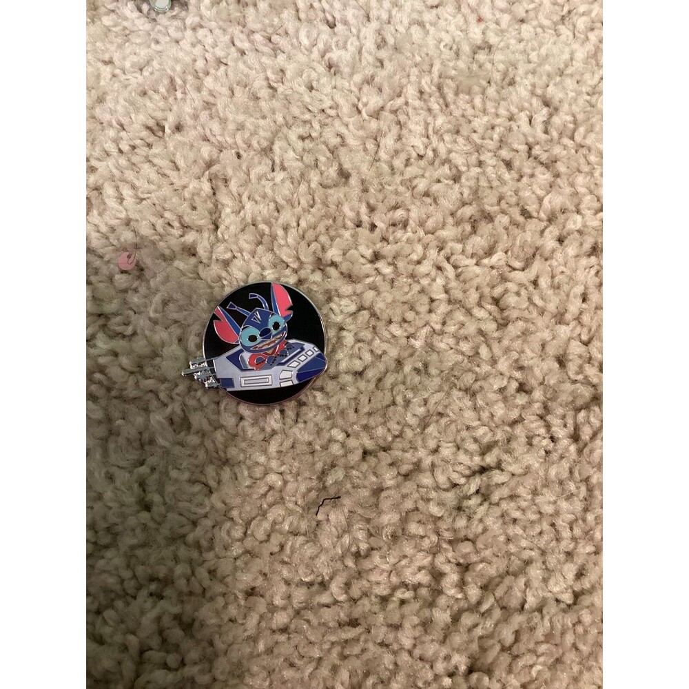 Disney Parks Joey Chou Mystery Box Space Mountain Pin -Stitch in Spaceship